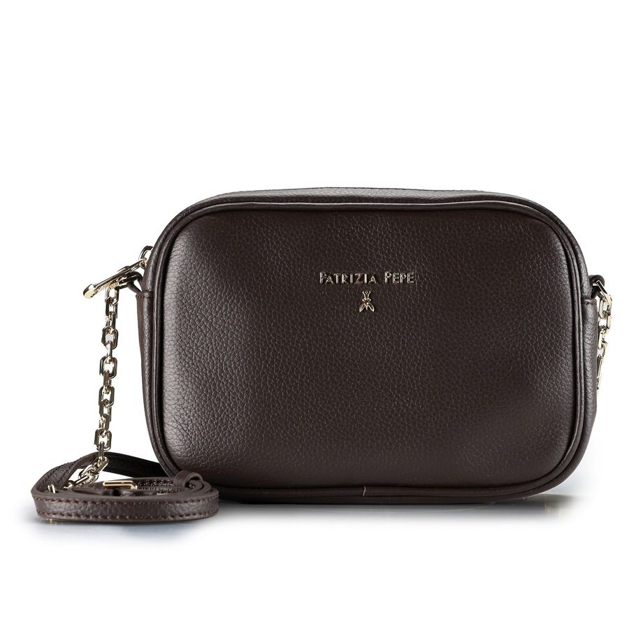 Patrizia Pepe Fly Umhängetasche Handtaschen 1 ct Braun Damen
