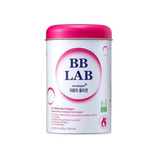 Nutrione BB LAB Goodnight Low Molecular Collagen Haut, Haare & Nägel 60 g