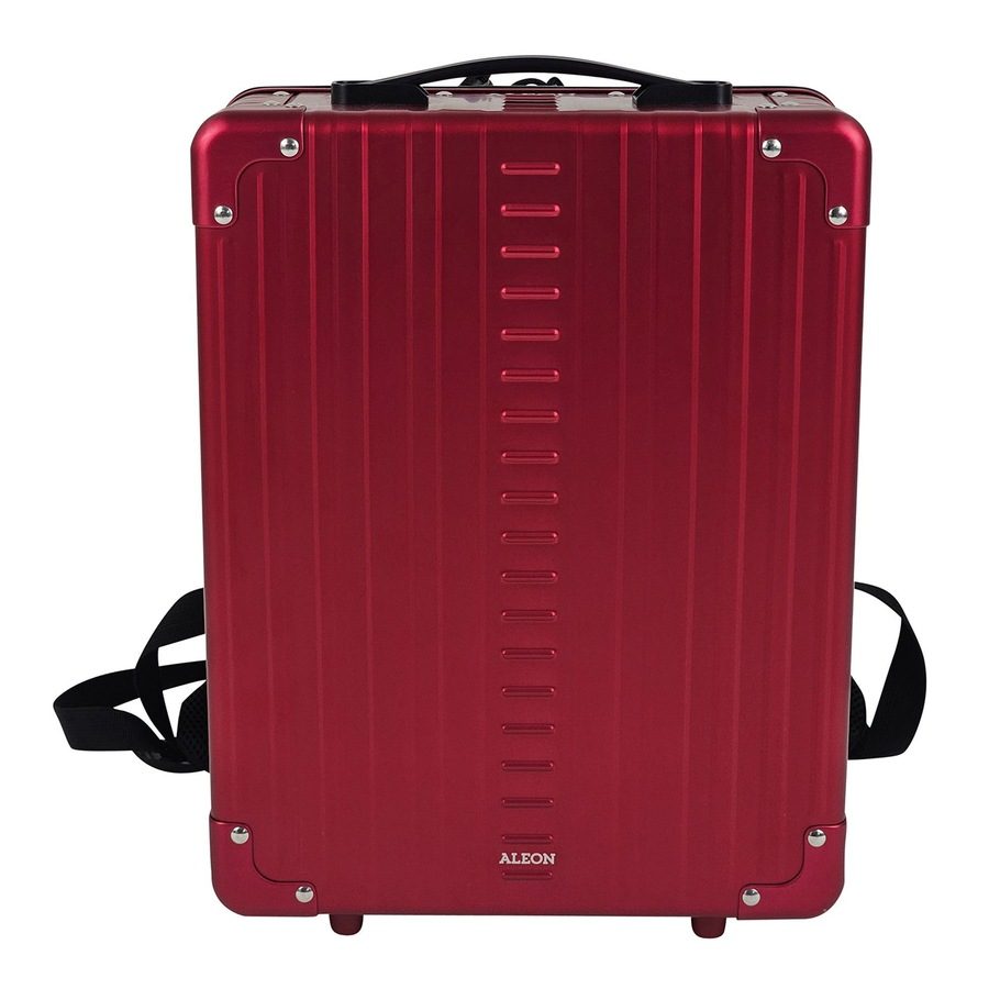 Aleon Hybrid Rucksack 42 cm Laptopfach Reisetaschen 1 ct Rot Herren