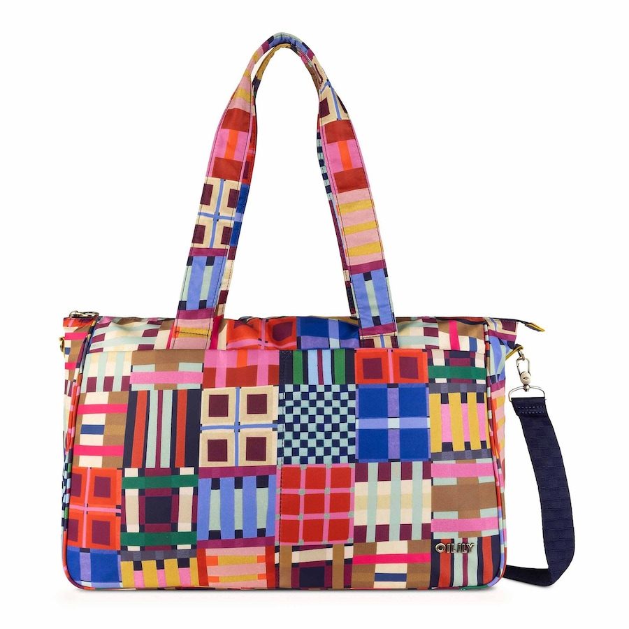 Oilily Tartan Tape Shopper 1 ct Grün Damen