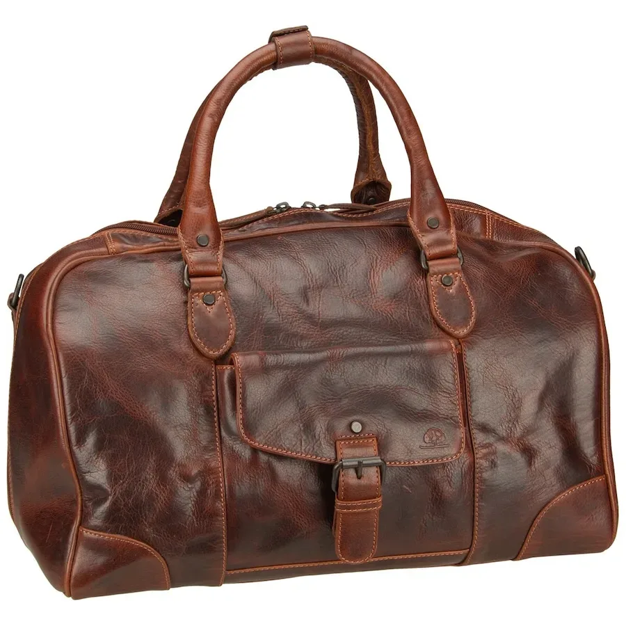 Greenburry Rugged Weekender Reisetasche Leder 48 cm Reisetaschen 1 ct Braun
