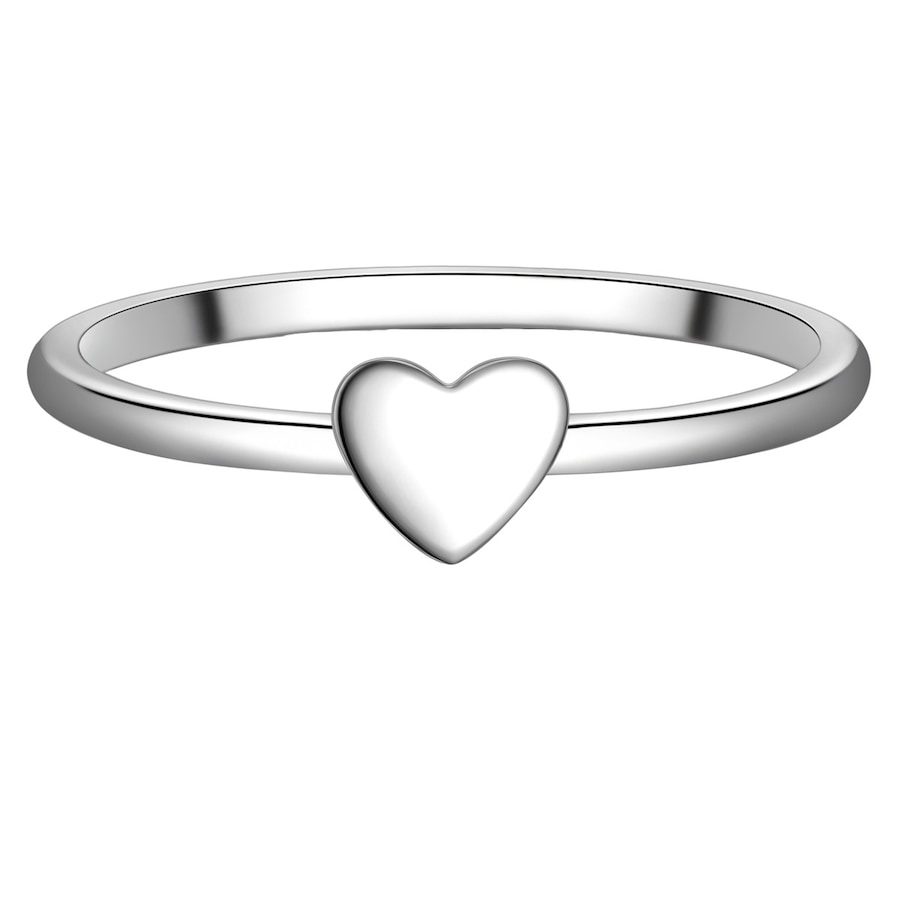 Trilani Ring Herz aus Sterling Silber in silber Ringe 1 ct Damen