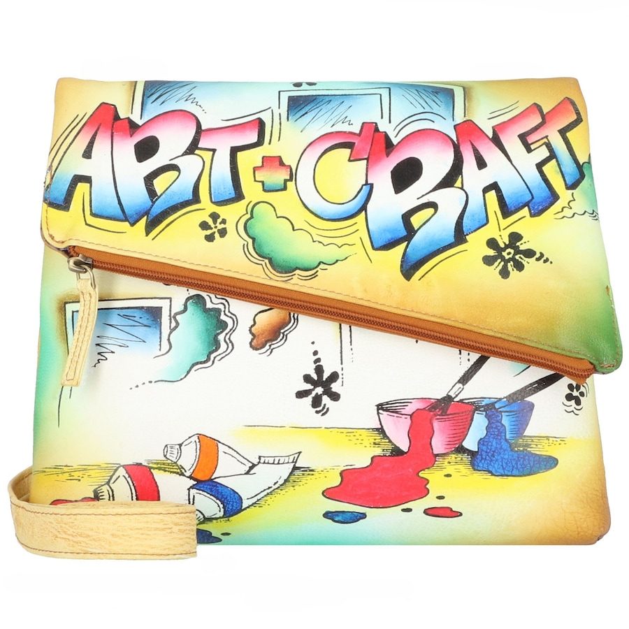 Greenland Art+Craft Umhängetasche Accessoire-Trend für Herbst & Winter 2024 1 ct Grün Damen