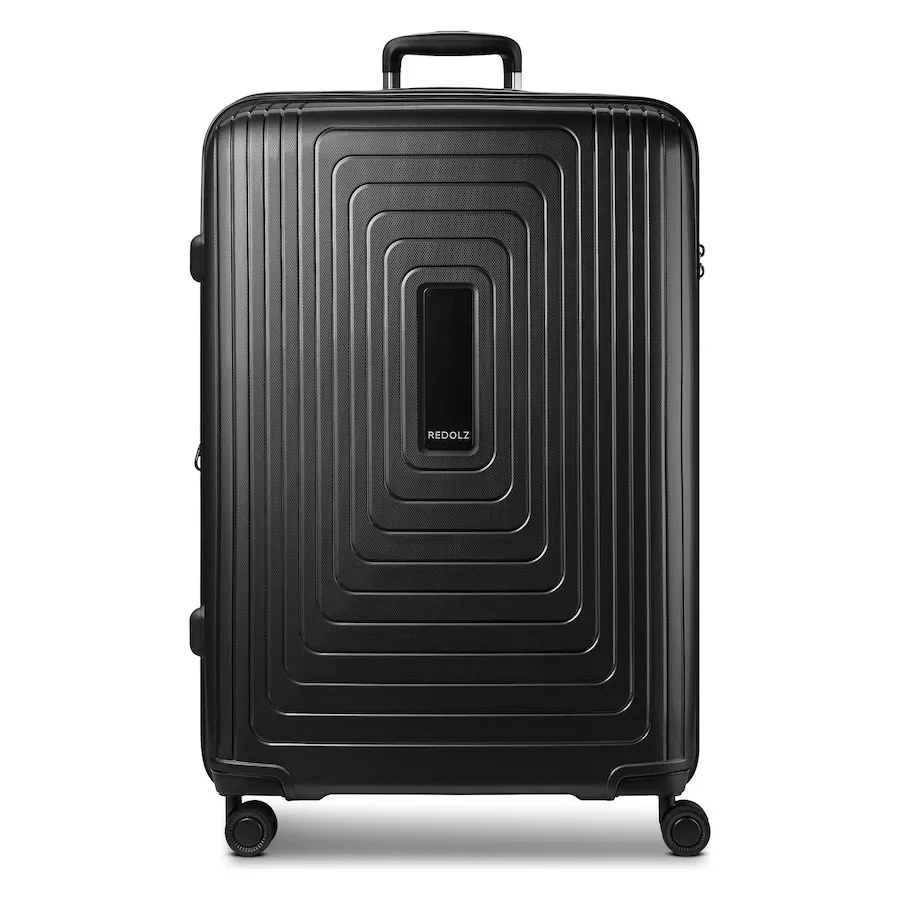Redolz Essentials 14 4 Rollen Trolley L 77 cm mit Dehnfalte Koffer & Trolleys 1 ct Schwarz Herren