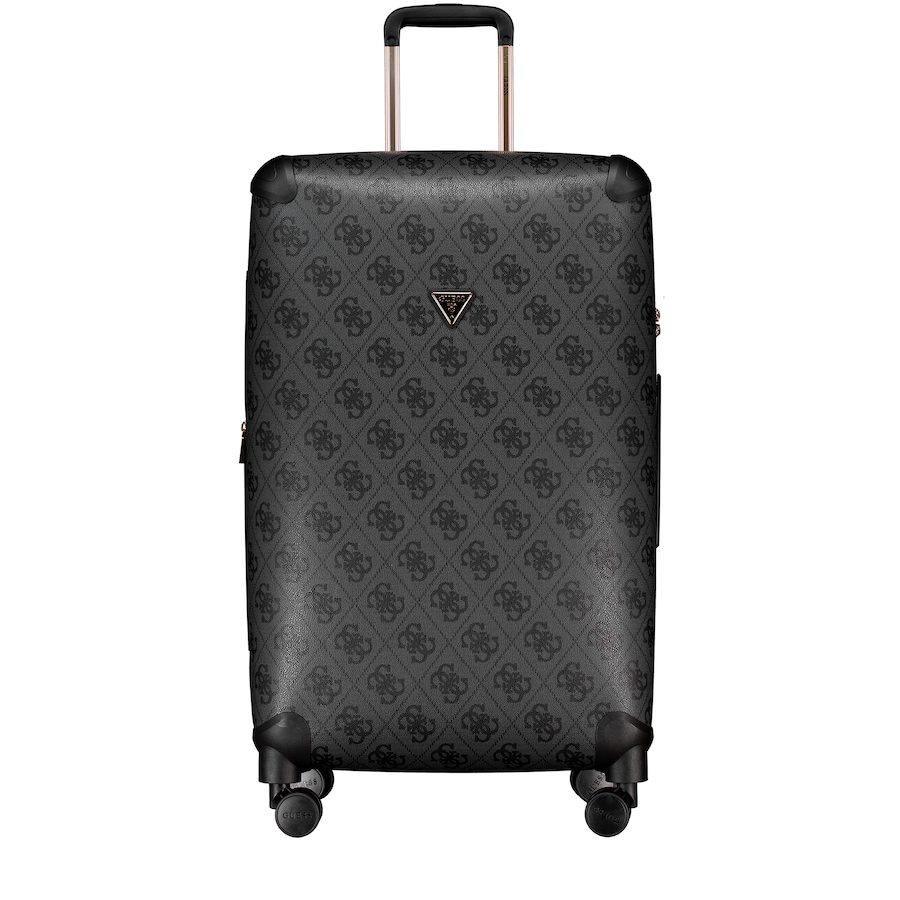 Guess Berta 4 Rollen Trolley 77 cm mit Dehnfalte Reisetaschen 1 ct Schwarz