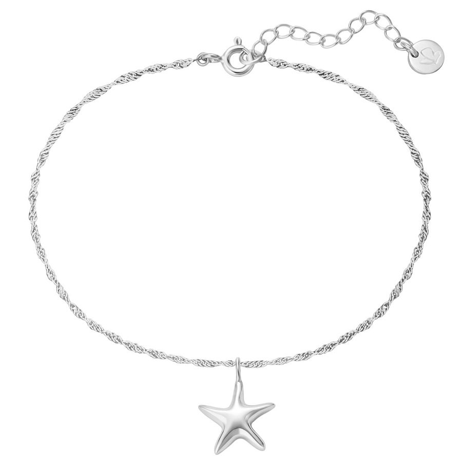 Glanzstücke München Armband Seestern aus Sterling Silber in silber Armbänder & Armreife 1 ct Damen