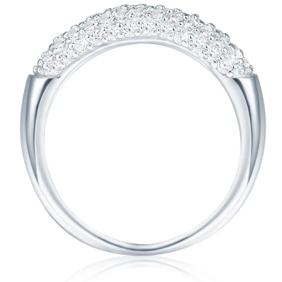 Rafaela Donata Ring Sterling Silber Zirkonia in Silber Ringe 1 ct Damen