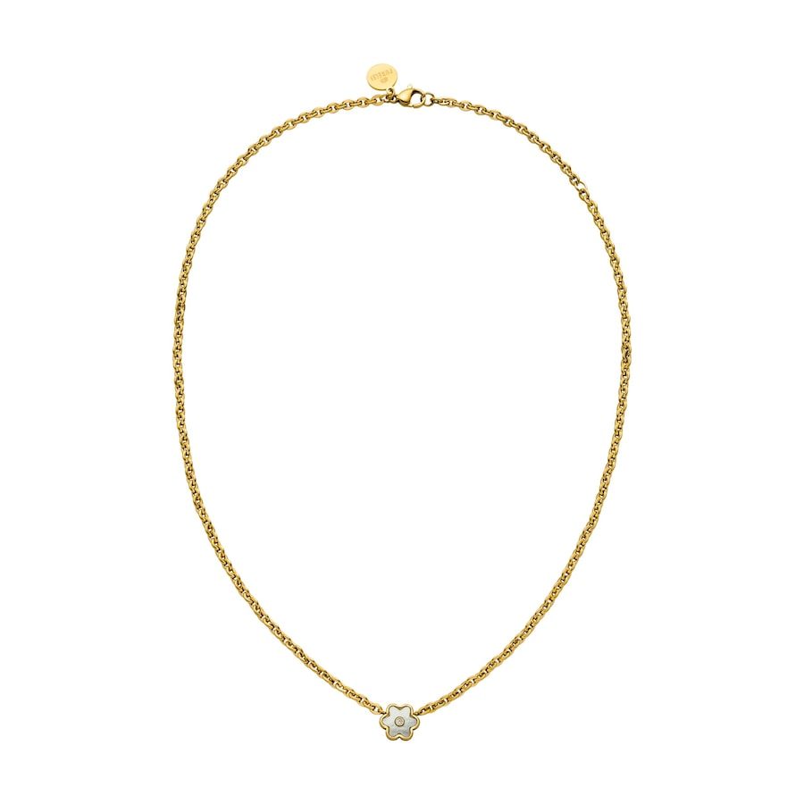 Purelei Flourish Kette 100% Edelstahl Ketten 1 ct Hellbraun Damen