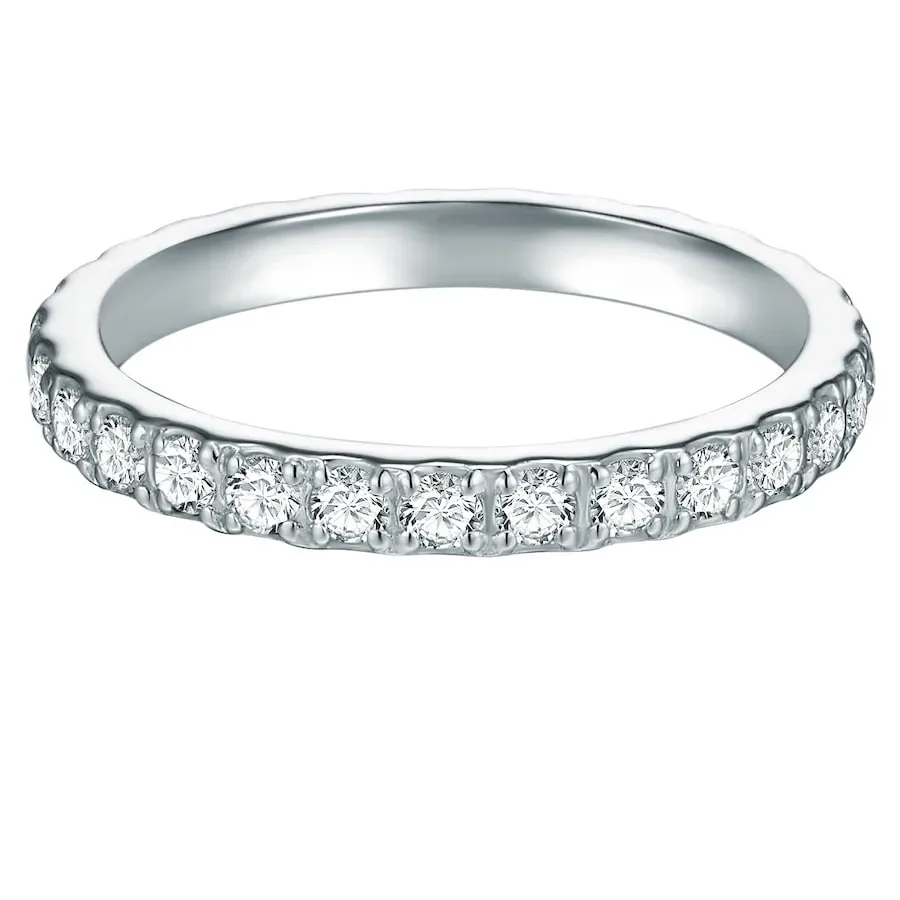Trilani Ring aus Sterling Silber in silber mit Zirkonia Ringe 1 ct Damen
