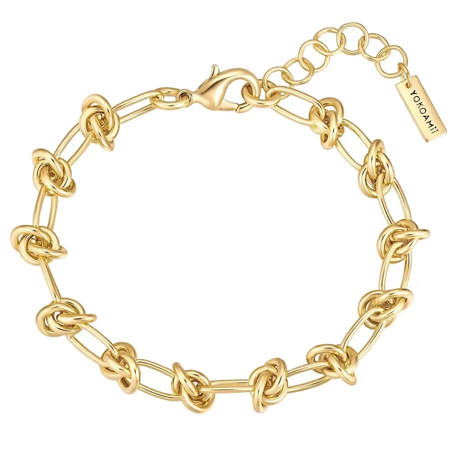 Yokoamii Armband aus Messing in gelbgold Armbänder & Armreife 1 ct Damen