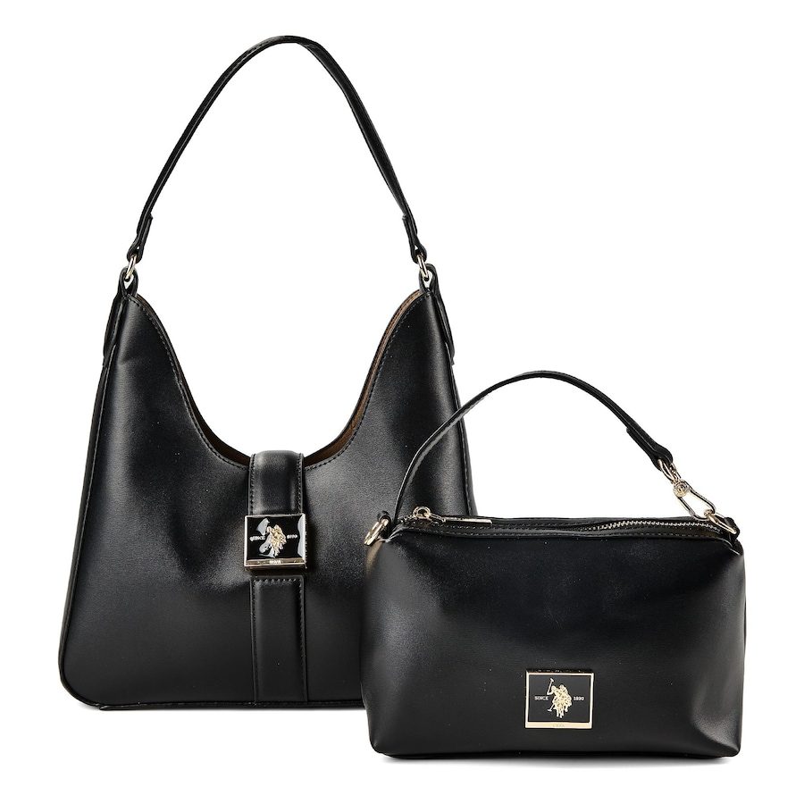 U.S. Polo Assn. Margaret Schultertasche Handtaschen 1 ct Schwarz Damen