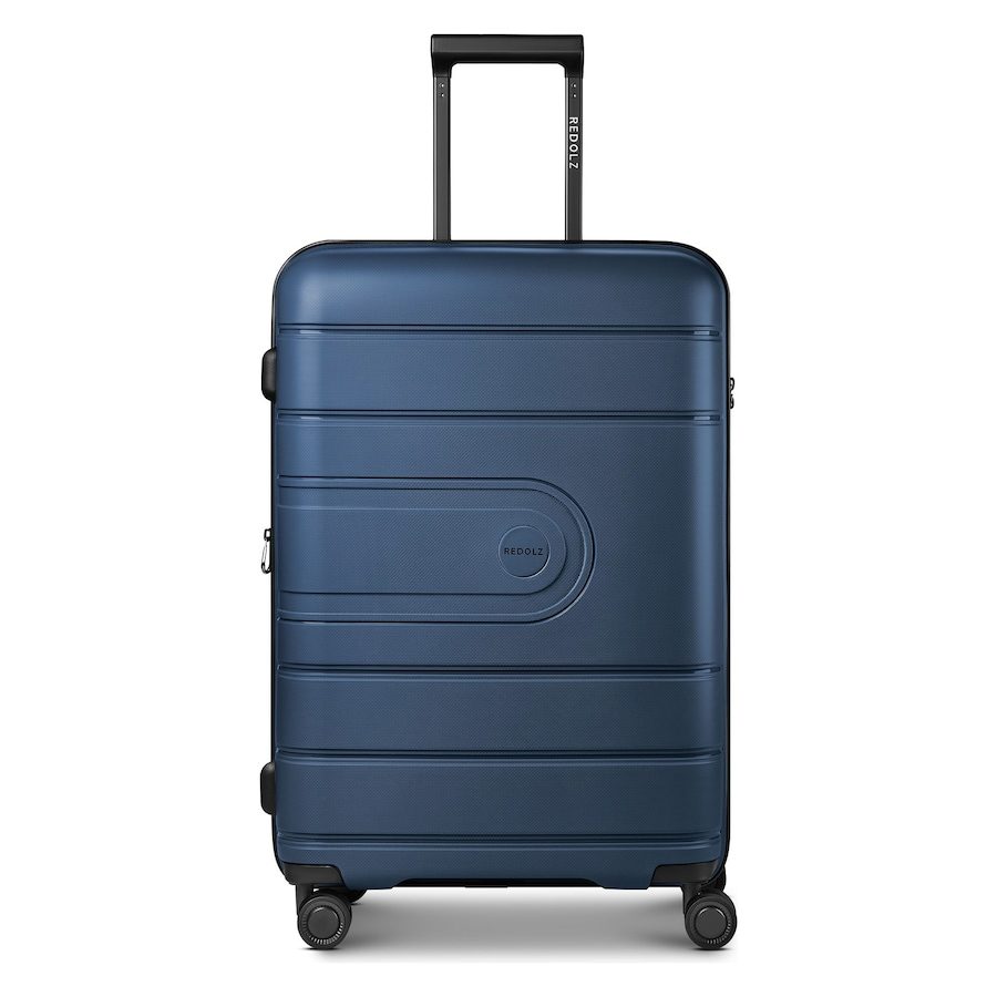 Redolz Essentials 11 4 Rollen Trolley 66 cm mit Dehnfalte Koffer & Trolleys 1 ct Schwarz Herren