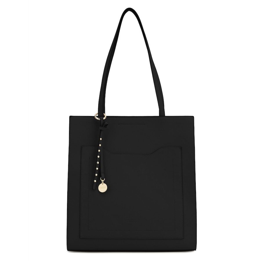 Seidenfelt Senja Schultertasche 32 cm Handtaschen 1 ct Schwarz Damen