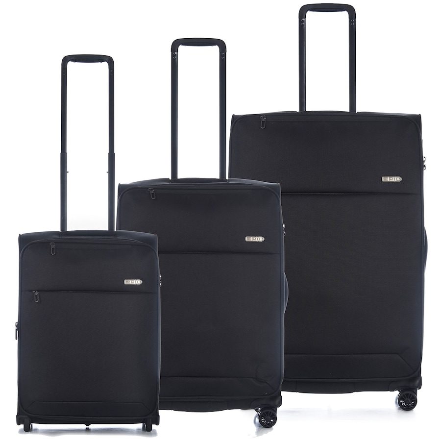 Epic Discovery 4-Rollen Kofferset 3tlg. Reisetaschen 1 ct Schwarz Herren