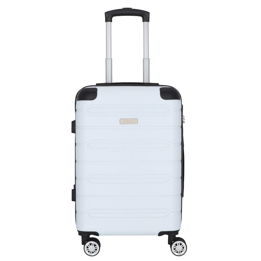 NOWI Rhodos 4 Rollen Trolley 58 cm Reisetaschen 1 ct Weiss Herren
