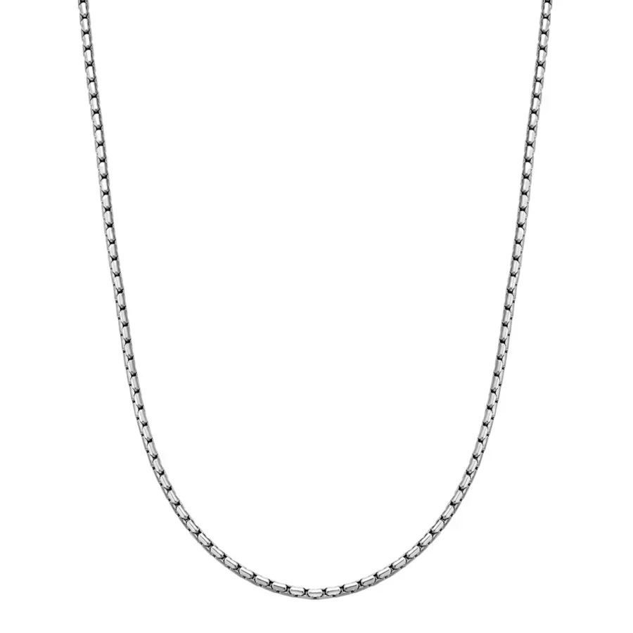 True Rebels Halskette aus Edelstahl in silber Ketten 1 ct Herren