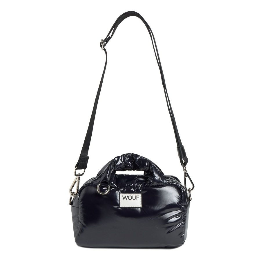 Wouf Glossy Henkeltasche Handtaschen 1 ct Schwarz Damen