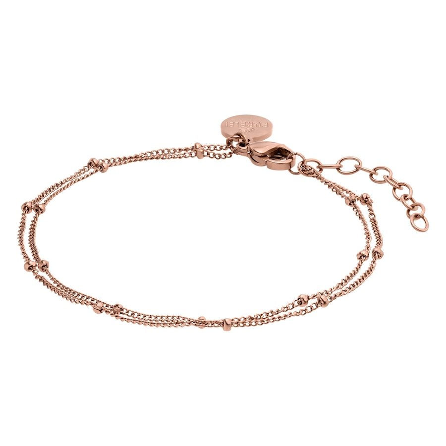 Purelei Li'ili'i Double Layer Armband Armband 100% Edelstahl Armbänder & Armreife 1 ct Hellbraun