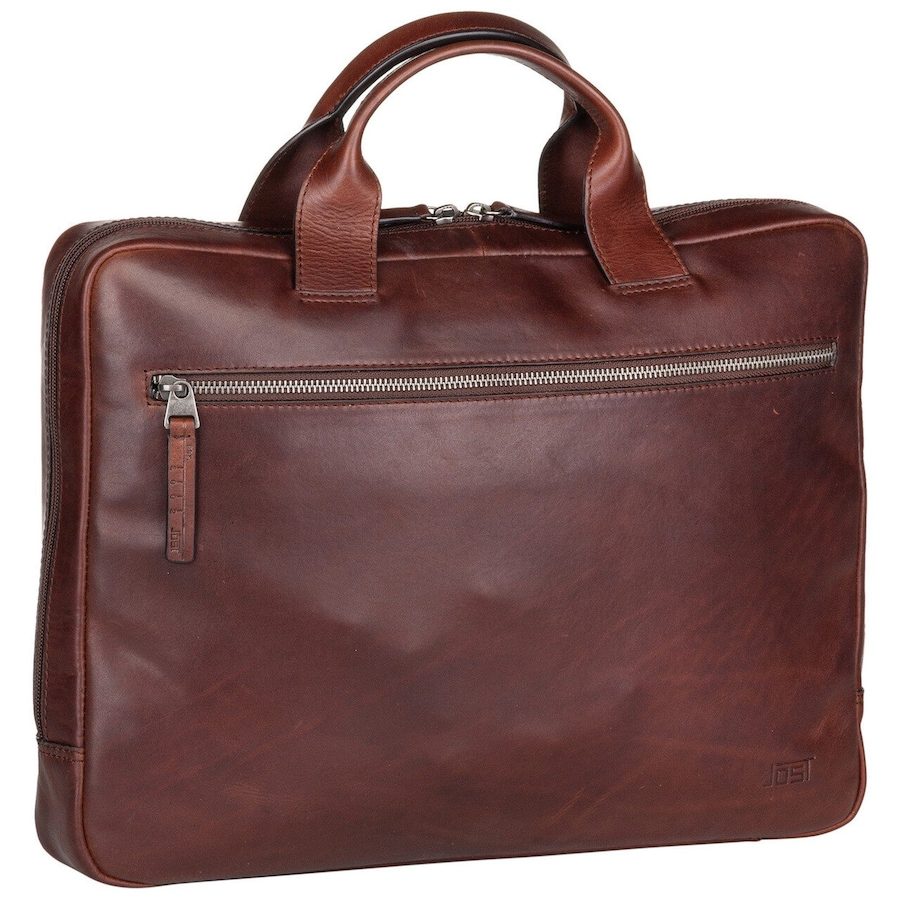 Jost Lund Laptoptasche Leder 38 cm Laptoptaschen 1 ct Braun Herren