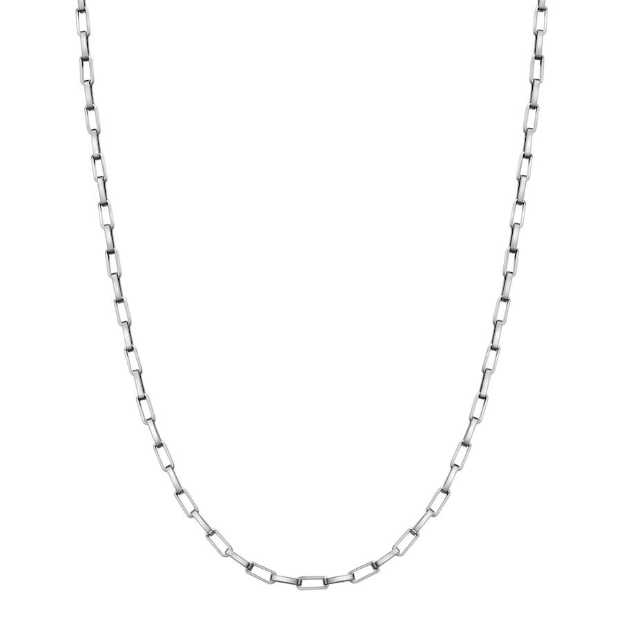 True Rebels Halskette aus Edelstahl in silber Ketten 1 ct Herren