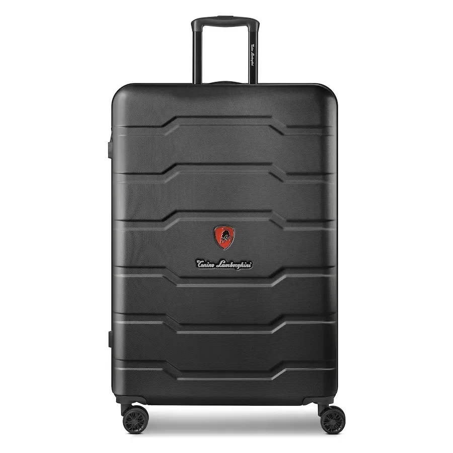 Tonino Lamborghini Bologna 4 Rollen Trolley L 77 cm Koffer & Trolleys 1 ct Schwarz Herren