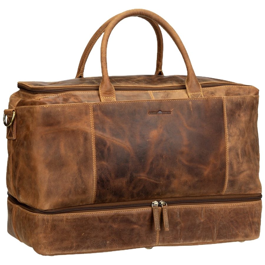 Greenburry Vintage Weekender Reisetasche Leder 51 cm Reisetaschen 1 ct Braun