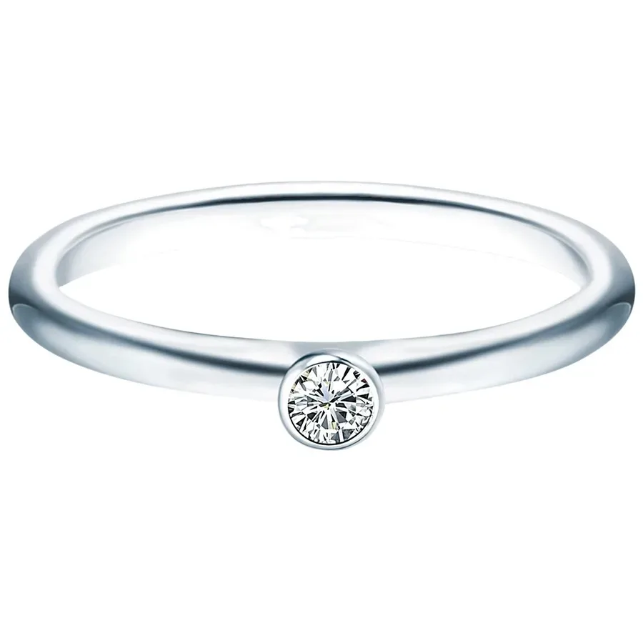Trilani Ring Sterling Silber Zirkonia in Silber Ringe 1 ct Damen