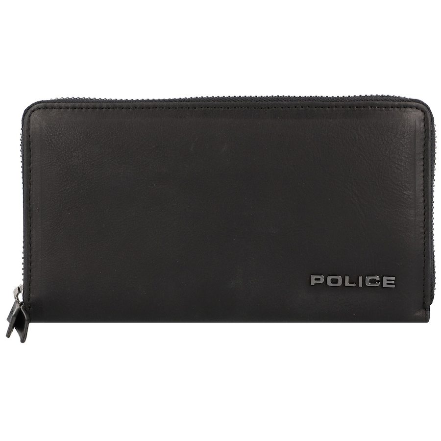 Police PT16-10369 Geldbörse Leder 20 cm Portemonnaies 1 ct Schwarz Damen