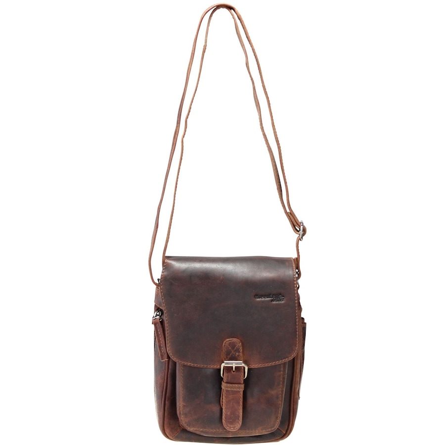 Greenland Montana Umhängetasche Accessoire-Trend für Herbst & Winter 2024 1 ct Braun Damen