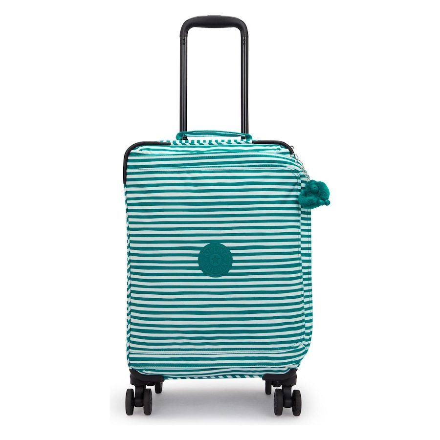 Kipling Basic Prt Spontaneous 4 Rollen Kabinentrolley S 53 cm Reisetaschen 1 ct Petrol Herren