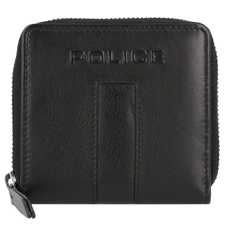 Police PT389-10368 Geldbörse Leder 12 cm Portemonnaies 1 ct Schwarz Damen