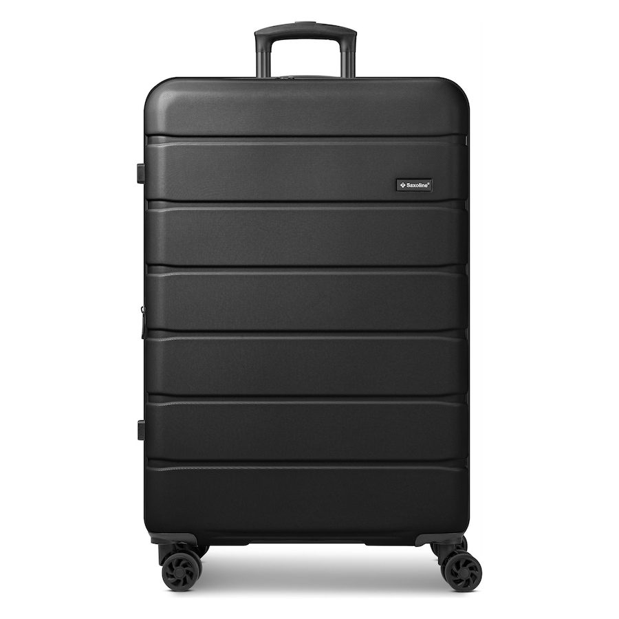 Saxoline Miami 4 Rollen Trolley L 75 cm mit Dehnfalte Koffer & Trolleys 1 ct Schwarz Herren