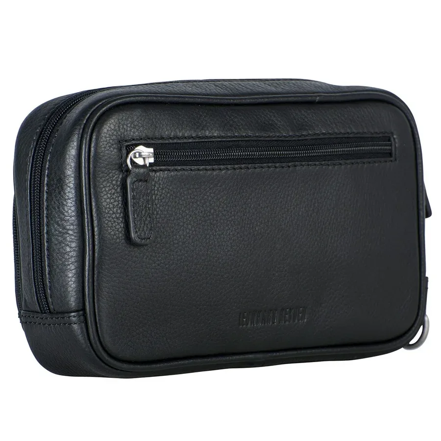 Leonhard Heyden Berlin Herrentasche Handtaschen 1 ct Schwarz