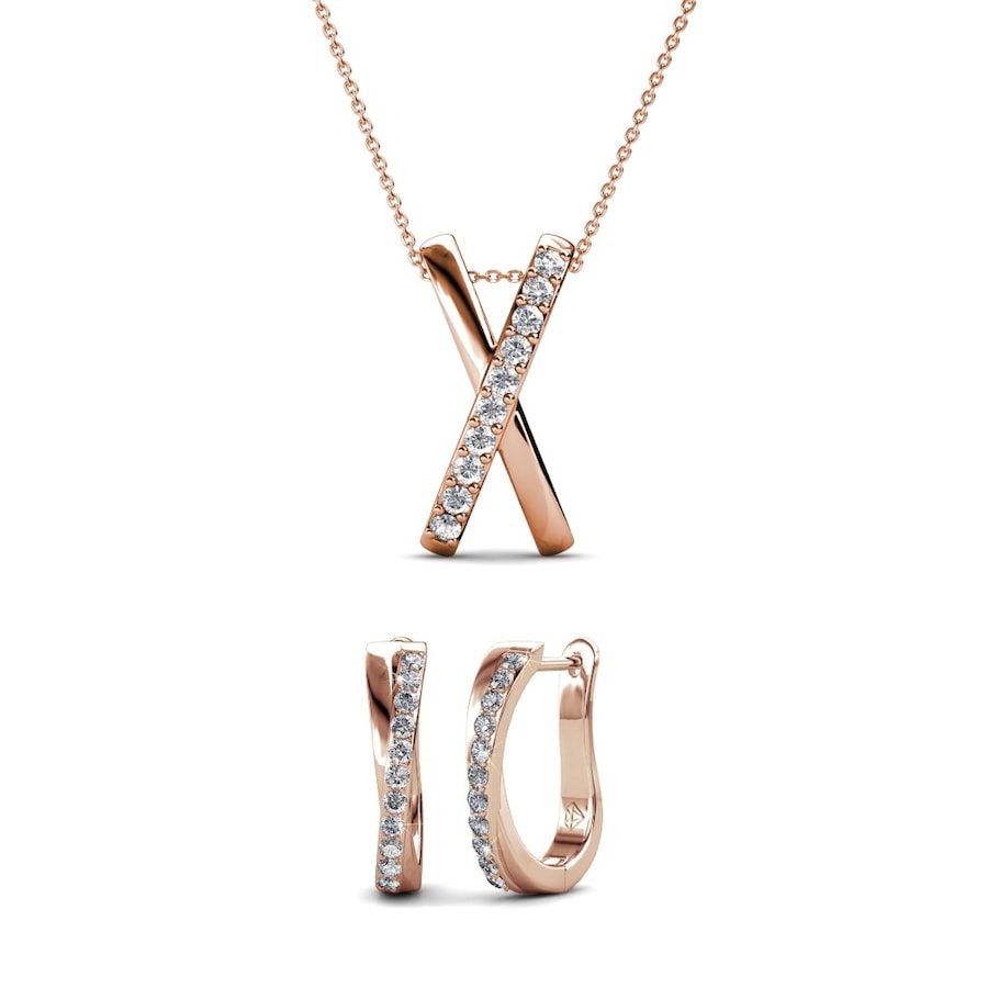MYC-Paris Kriss X Duo-Set Schmuck-Set 1 ct Nude Damen
