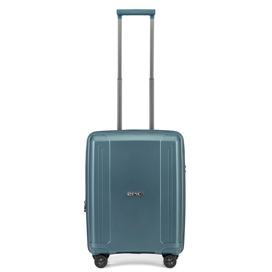Epic Anthem 4 Rollen Kabinentrolley 55 cm mit Dehnfalte Reisetaschen 1 ct Violett Herren