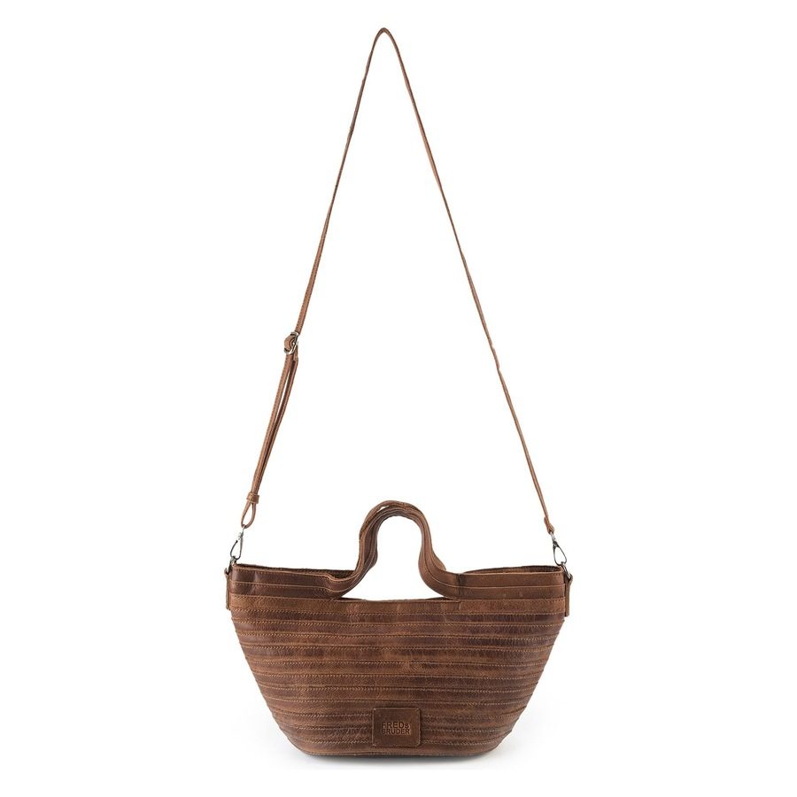FREDsBRUDER Layer Henkeltasche Handtaschen 1 ct Braun Damen