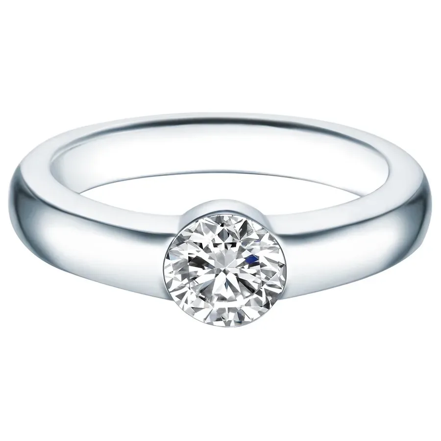 Trilani Ring aus Sterling Silber in silber mit Kristallen von Swarovski® Ringe 1 ct Damen