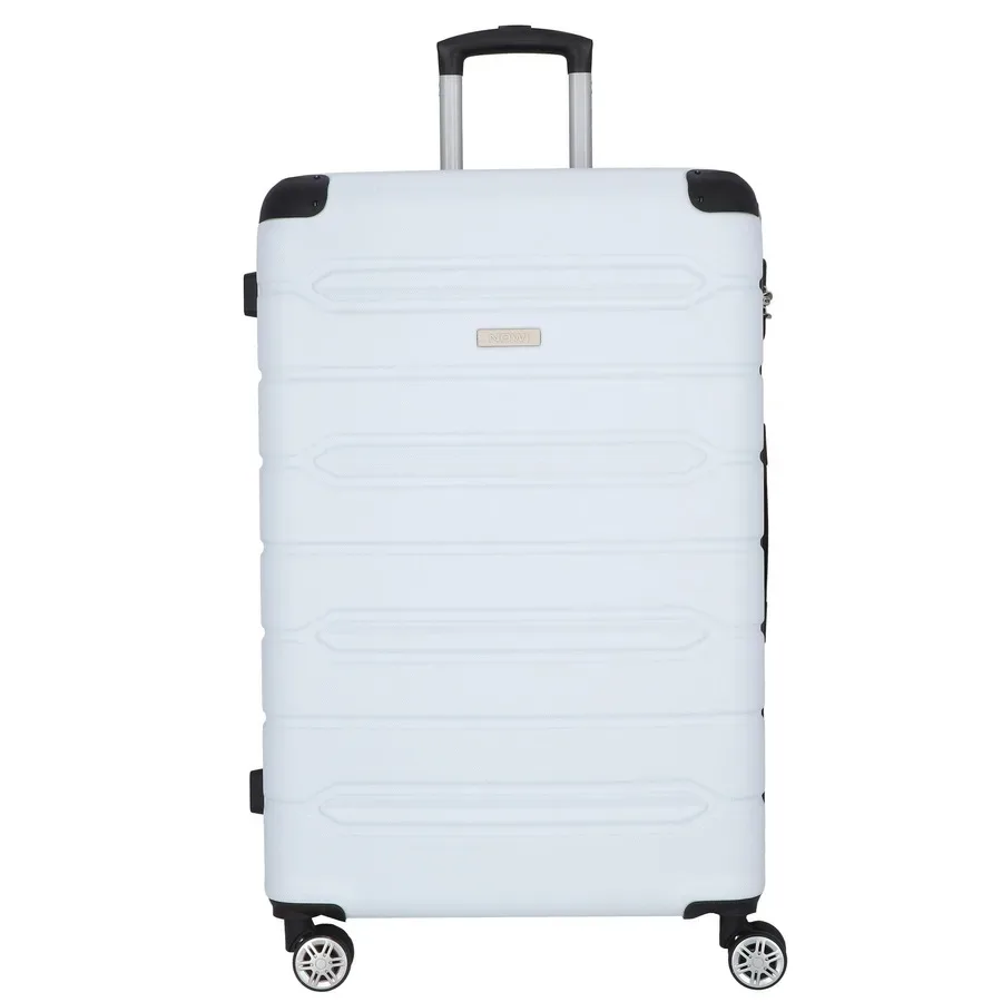 NOWI Rhodos 4 Rollen Trolley 75 cm Koffer & Trolleys 1 ct Weiss Herren