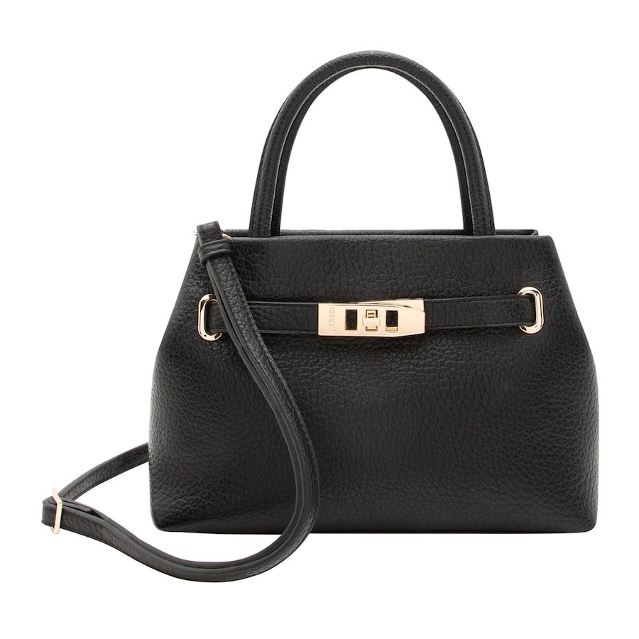 L.CREDI Renate Schultertasche Handtaschen 1 ct Schwarz Damen