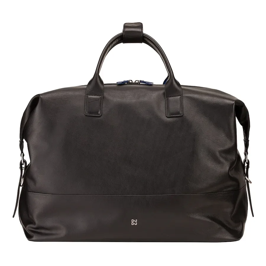 DuDu Miami Weekender Reisetasche Leder 43 cm Reisetaschen 1 ct Schwarz Herren