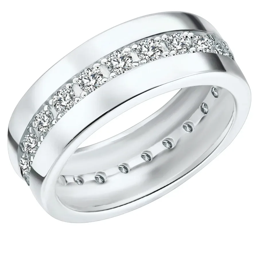 Rafaela Donata Ring Sterling Silber Zirkonia in Silber Ringe 1 ct Damen