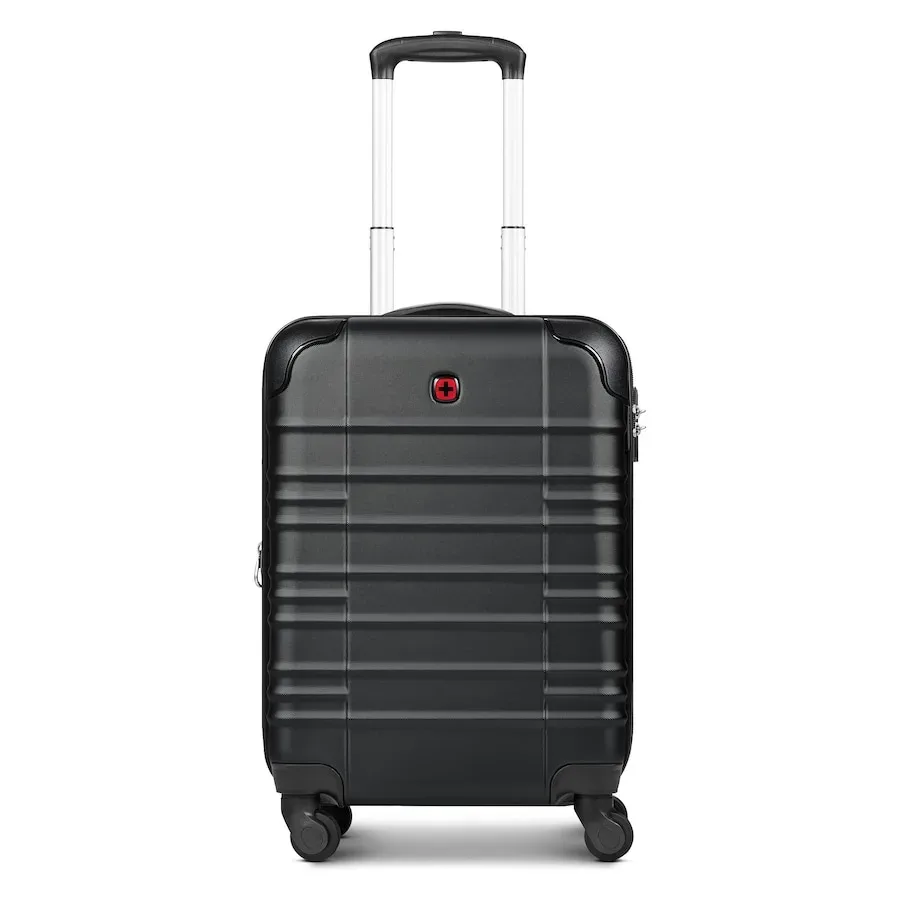 Wenger Amplar Evo 4 Rollen Kabinentrolley S 53 cm mit Dehnfalte Koffer & Trolleys 1 ct Schwarz Herren