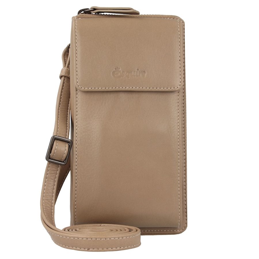 Esquire Peru Handytasche Leder 10 cm Portemonnaies 1 ct Nude Damen