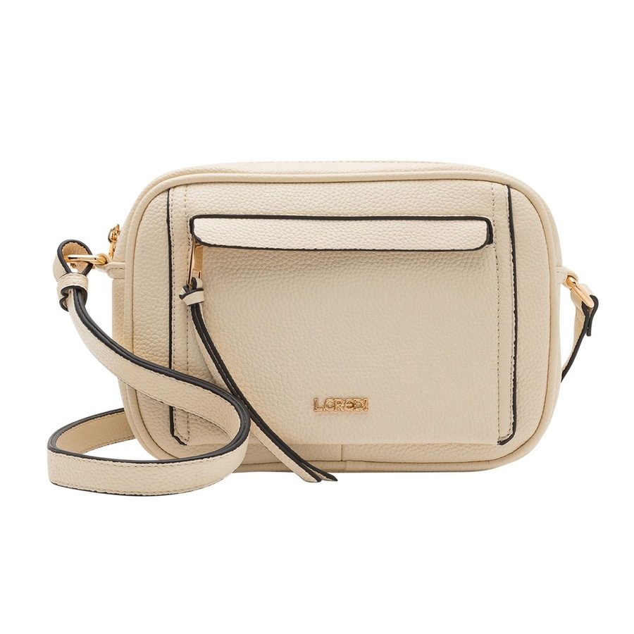 L.CREDI Ophelia Umhängetasche 23 cm Handtaschen 1 ct Nude Damen