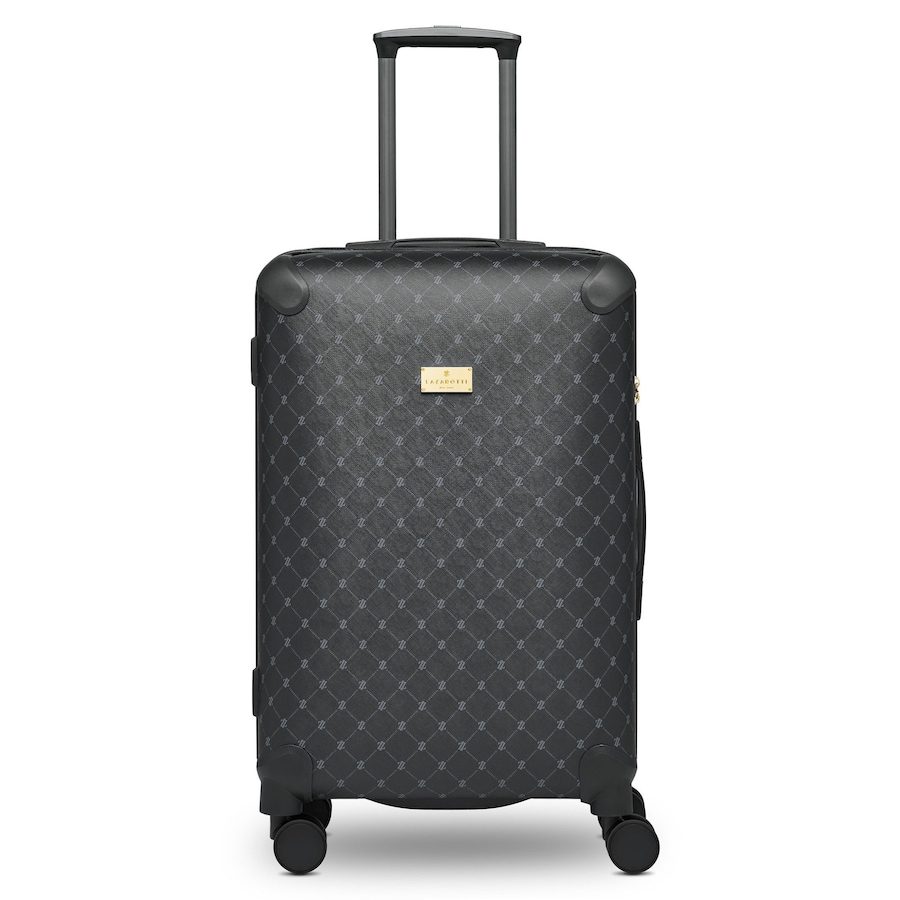 Lazarotti Palermo 4 Rollen Trolley M 66 cm Reisetaschen 1 ct Schwarz Herren