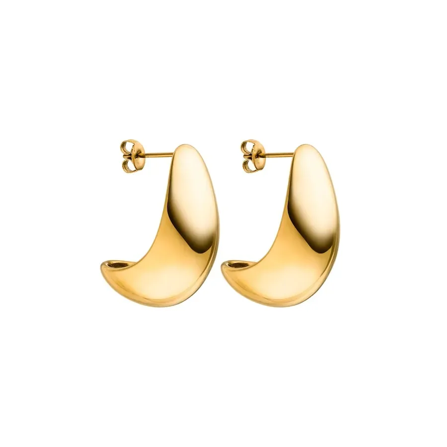 Purelei -  Big Drop Ohrringe gold, One Size