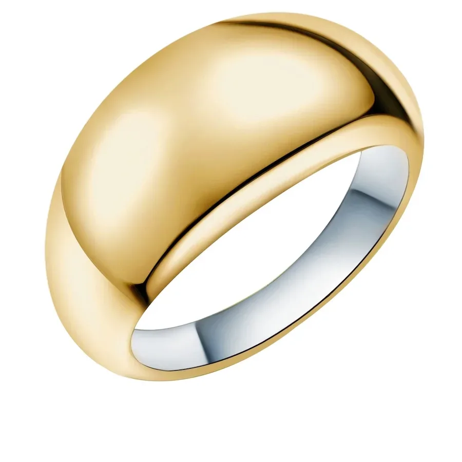 Rafaela Donata Ring Sterling Silber in Gelbgold/Silber Ringe 1 ct Damen
