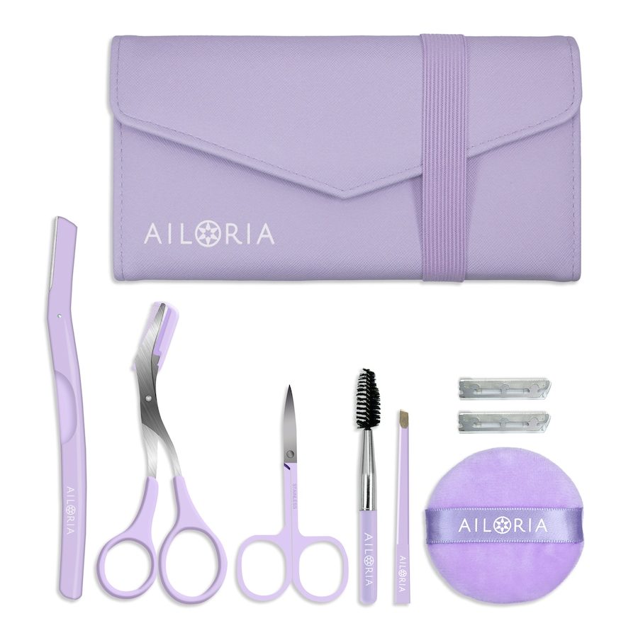Ailoria VISAGIQUE Augenbrauen- und Gesichtspflege-Set Rasierer & Enthaarungstools 1 ct Damen