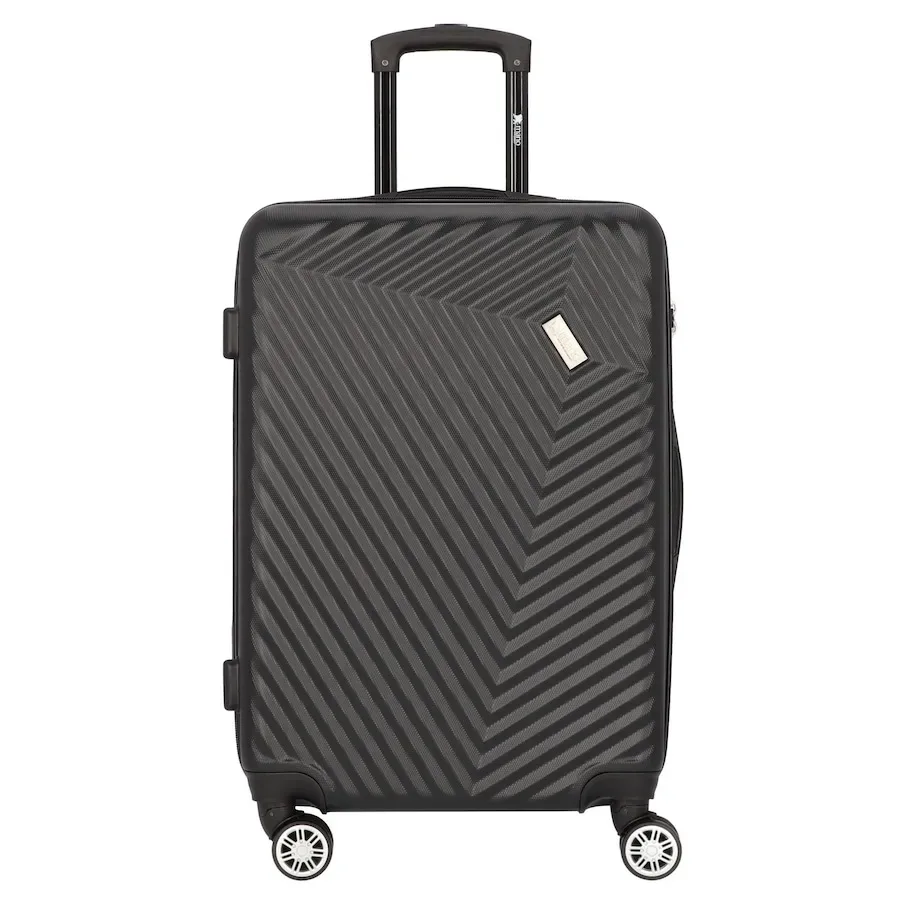 mano Don Carlo 4-Rollen Trolley 67 cm Reisetaschen 1 ct Schwarz Herren