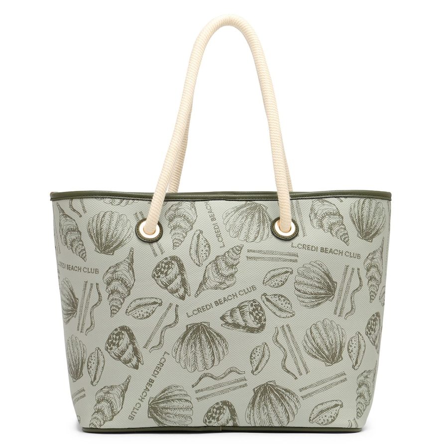 L.CREDI Kezia Shopper Tasche 43 cm Handtaschen 1 ct Hellbraun Damen